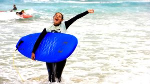 Happy moments in our surfcourses