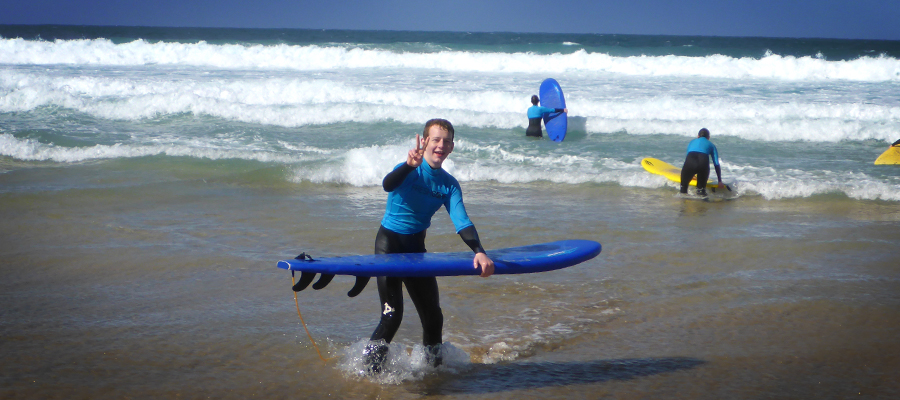 Surfing on the Canary Isles: Surf lessons on 18/02/2014