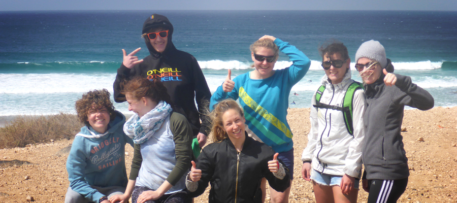 Surfing on the Canary Isles – surfing lesson on 03/03/2014