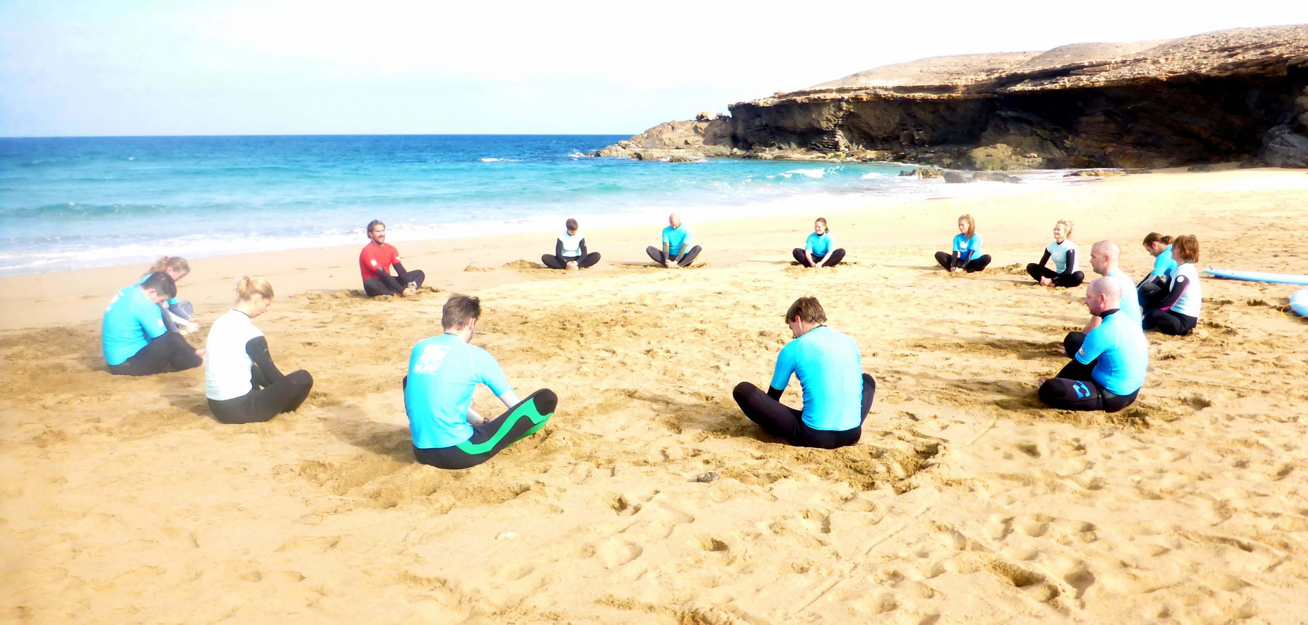 Escaping the European Winter – surfing in December on Fuerteventura. Our surf lessons on 29 of December 2014