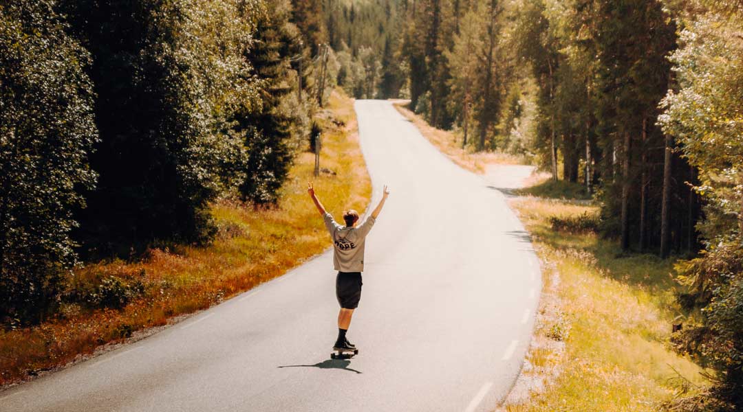 surfen an land - longboarding