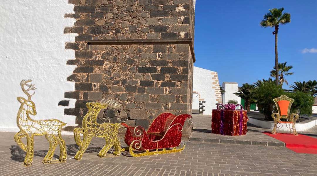christmas on the canary islands - decorations