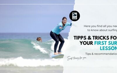 Tips for your first surf lesson