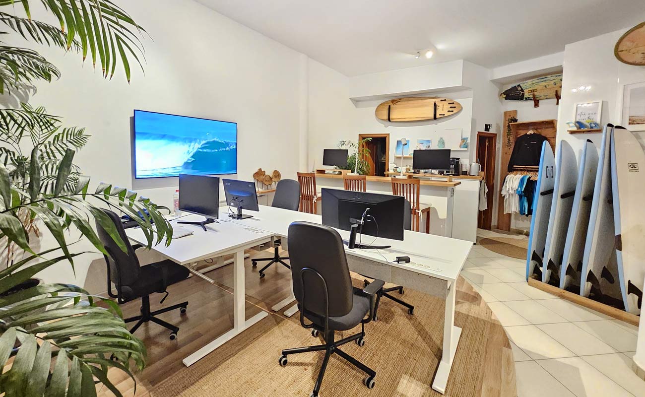 arbeiten und surfen coworking und cosurfing